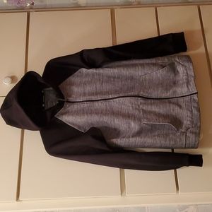 Tek Gear zip hoodie, boy sz XL, gray